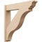 Ekena Millwork 8-in W x 40-in D x 40-in H Funston Trad Rough Cedar Woodgrain TimberThane Outlooker, Primed Tan OUTUR080X40X40FST04RCPR - alternate 1